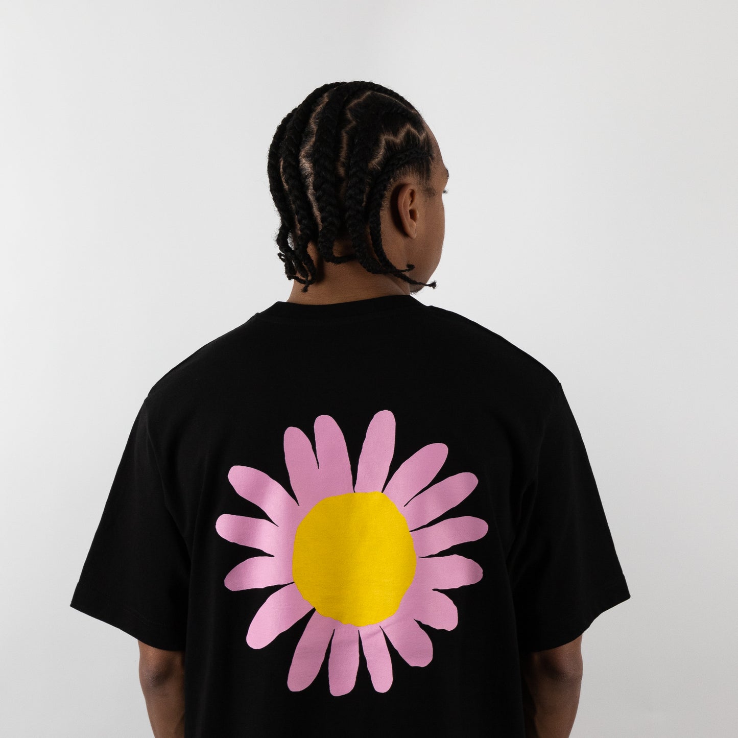 T-Shirt Flower Black / Pink – Renouveau