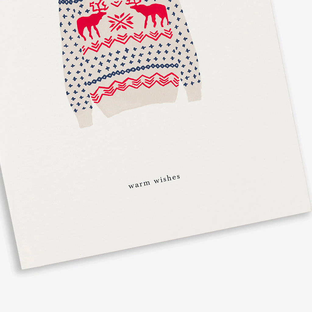 Greeting Card X-MAS Sweater