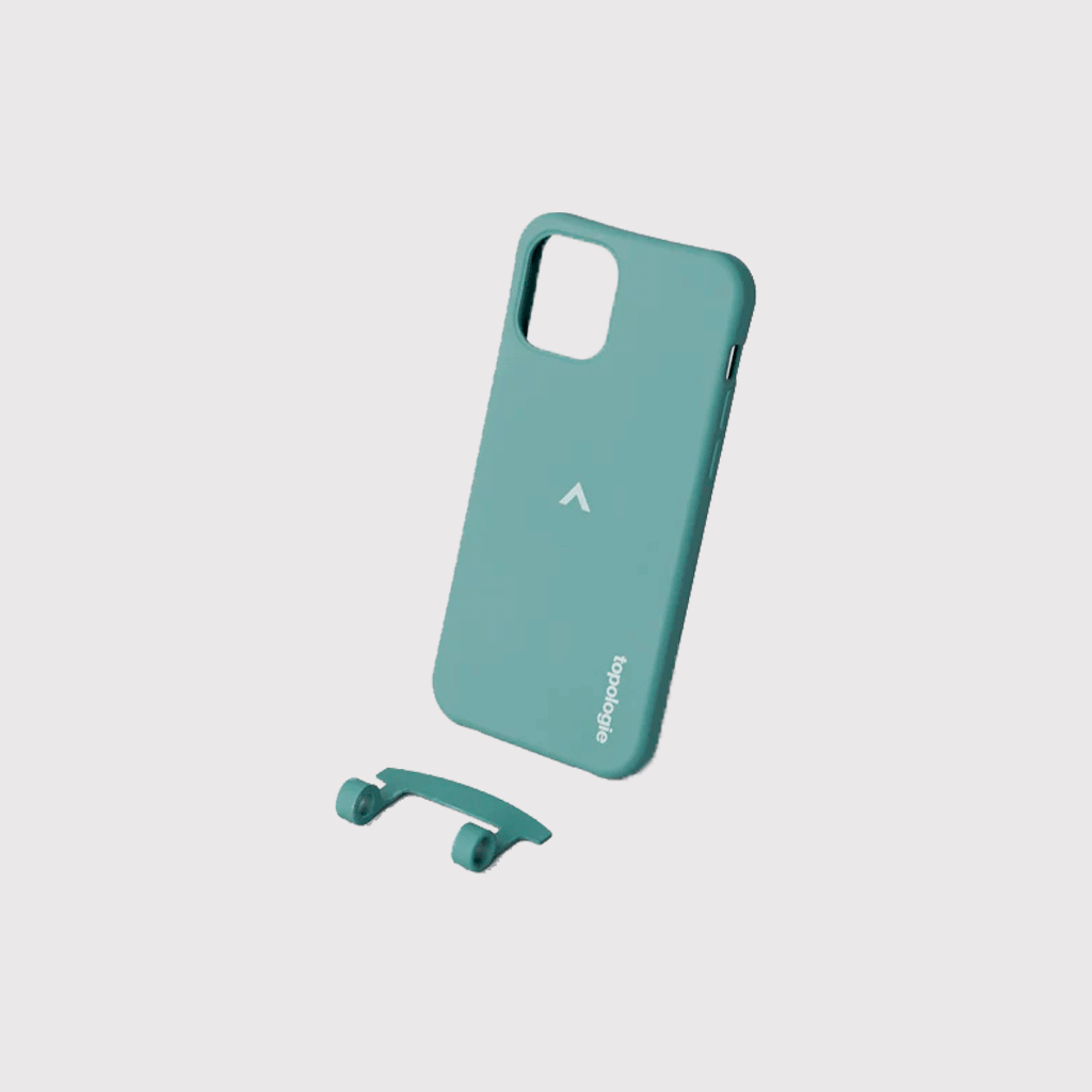 Topologie Dolomites Phone Case Teal iPhone 12 / 12 Pro
