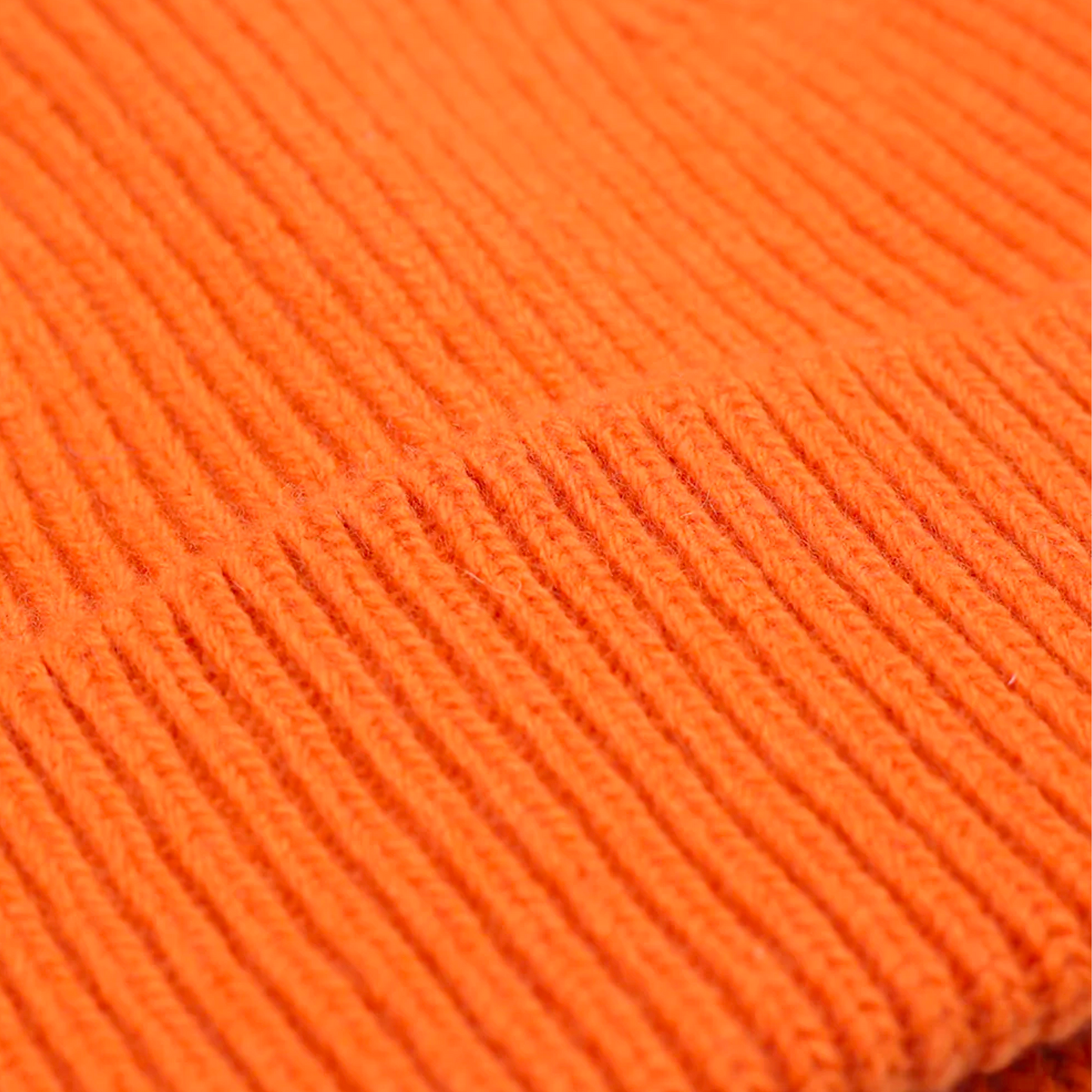 Merino Wool Beanie Burned Orange