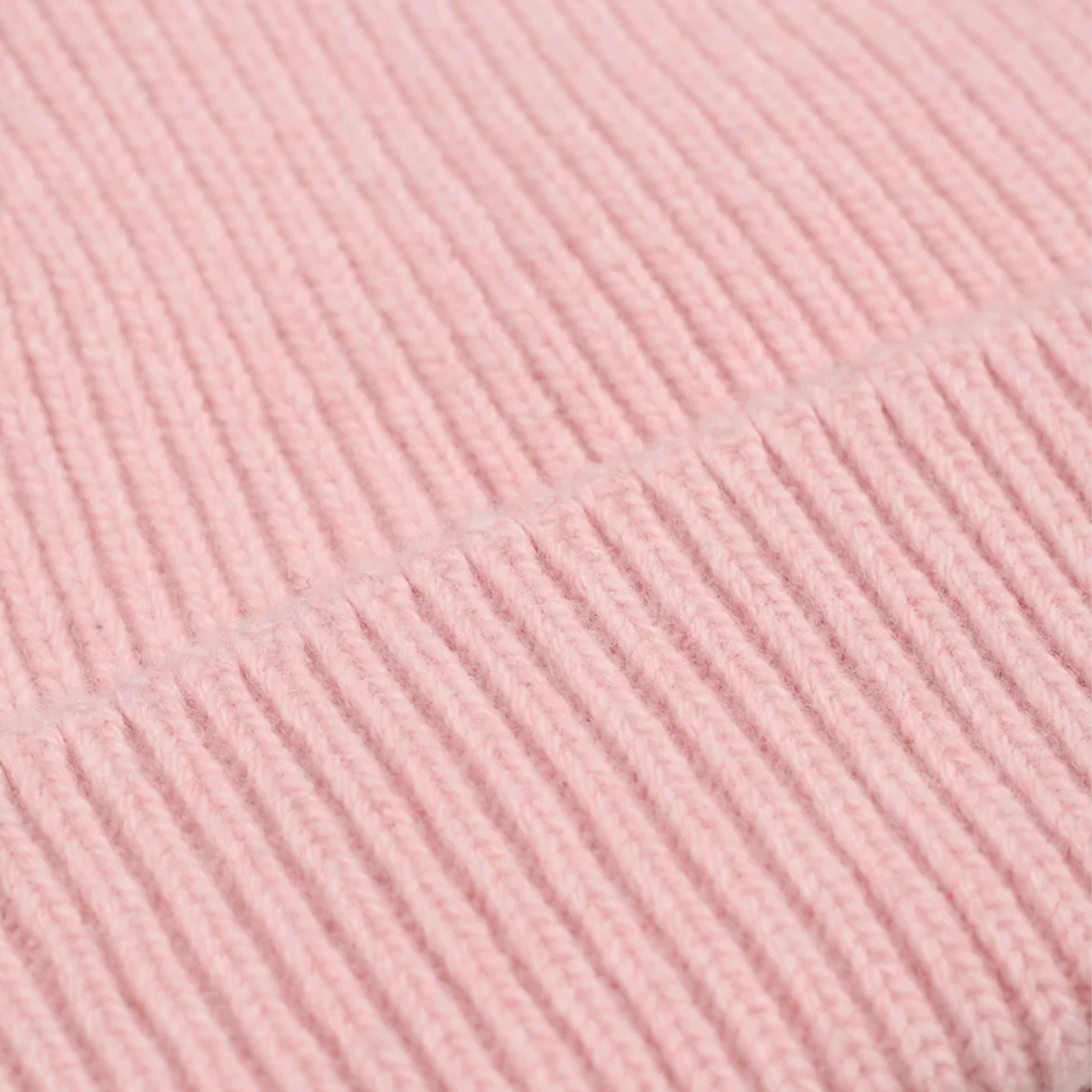 Merino Wool Beanie Faded Pink