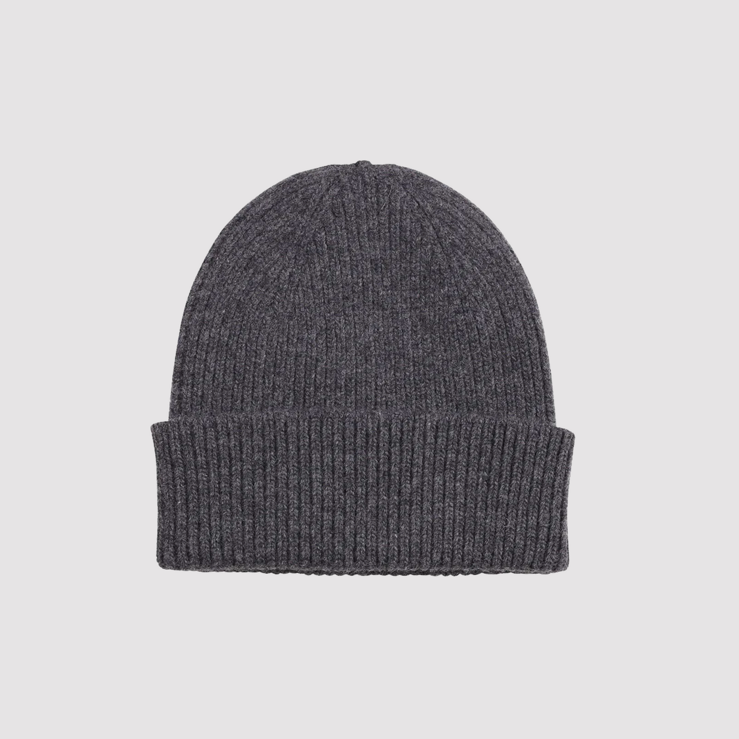 Merino Wool Beanie Lava Grey