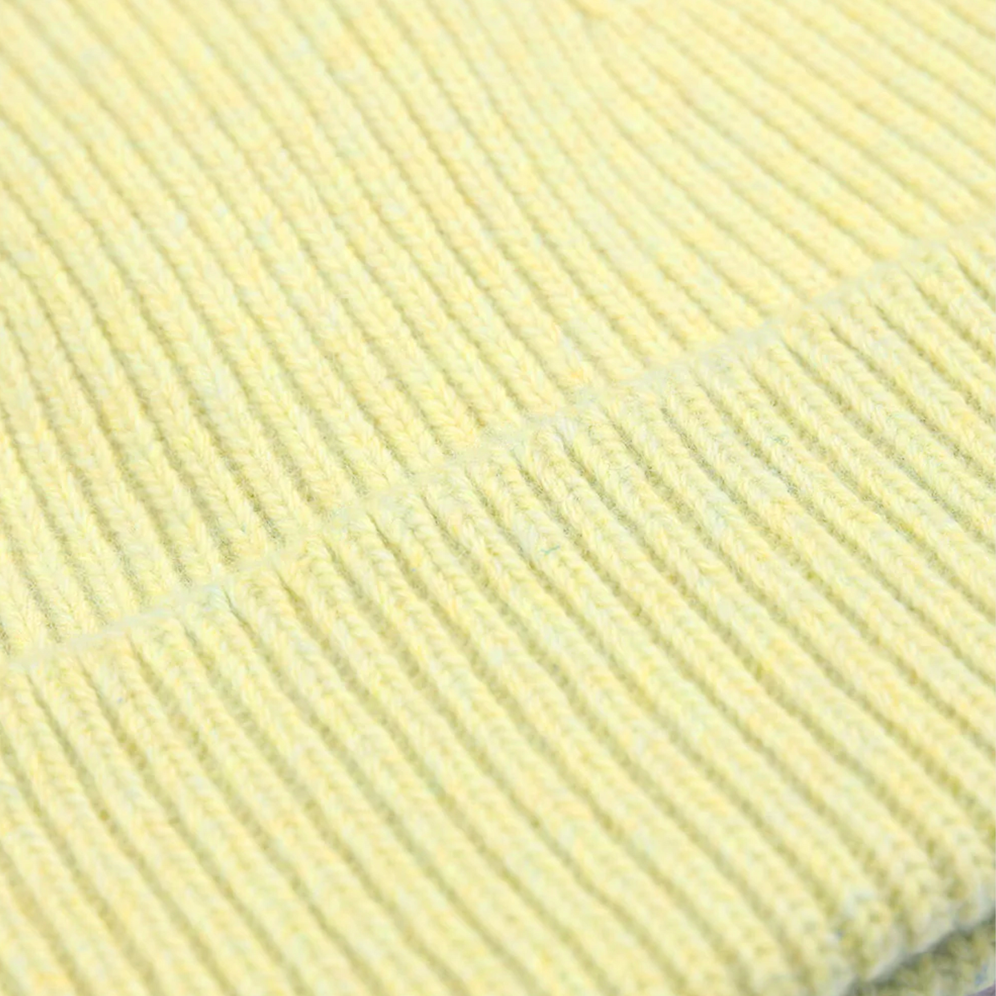 Merino Wool Beanie Soft Yellow