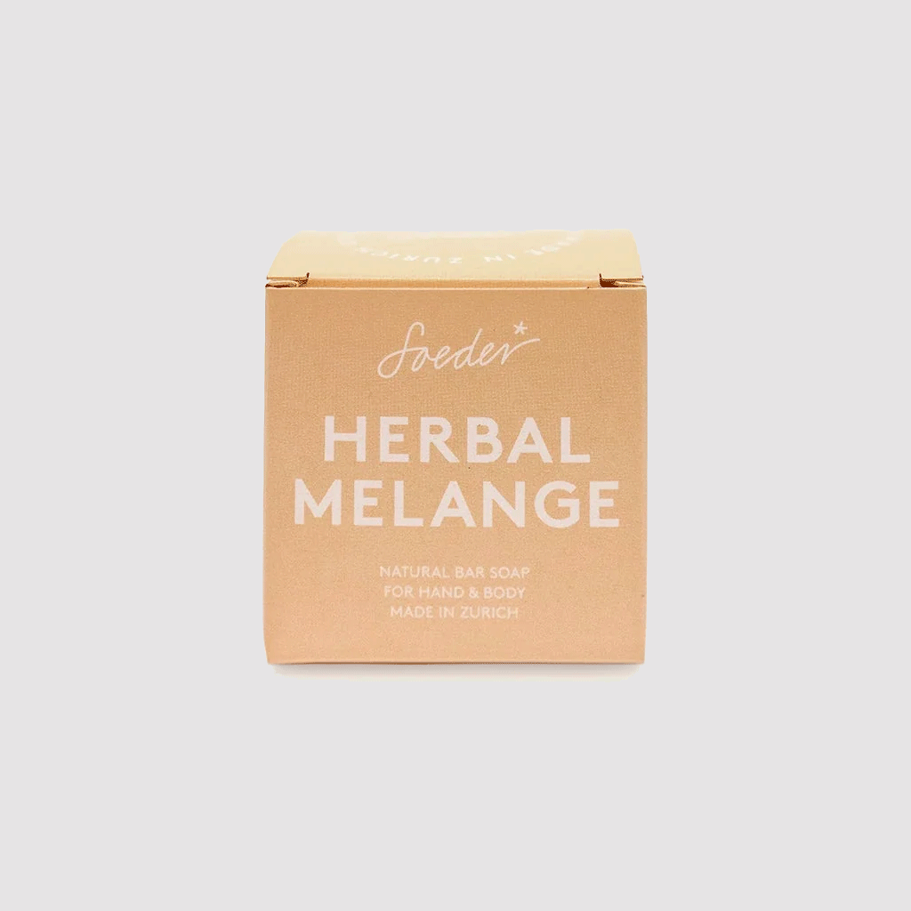Natural Cold Process Bar Soap 110g - Herbal Melange