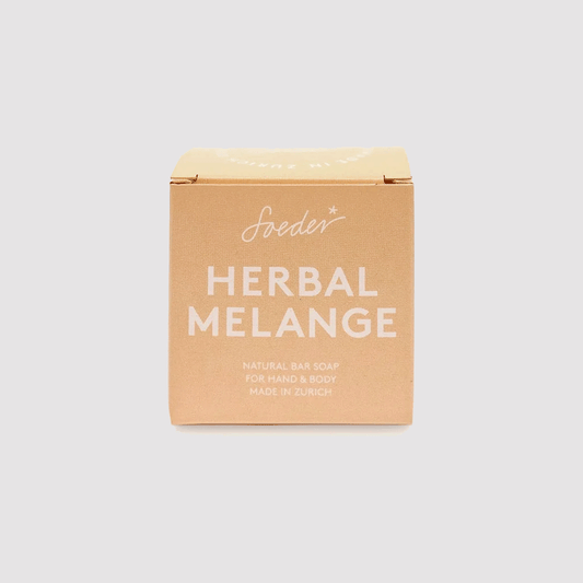 Natural Cold Process Bar Soap 110g - Herbal Melange