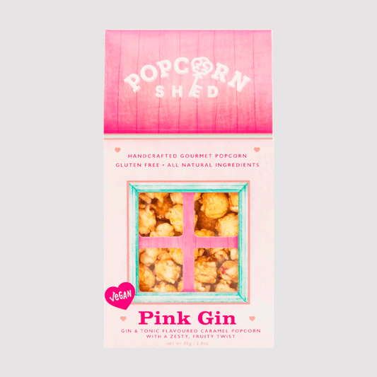 Vegan Pink Gin Gourmet Popcorn