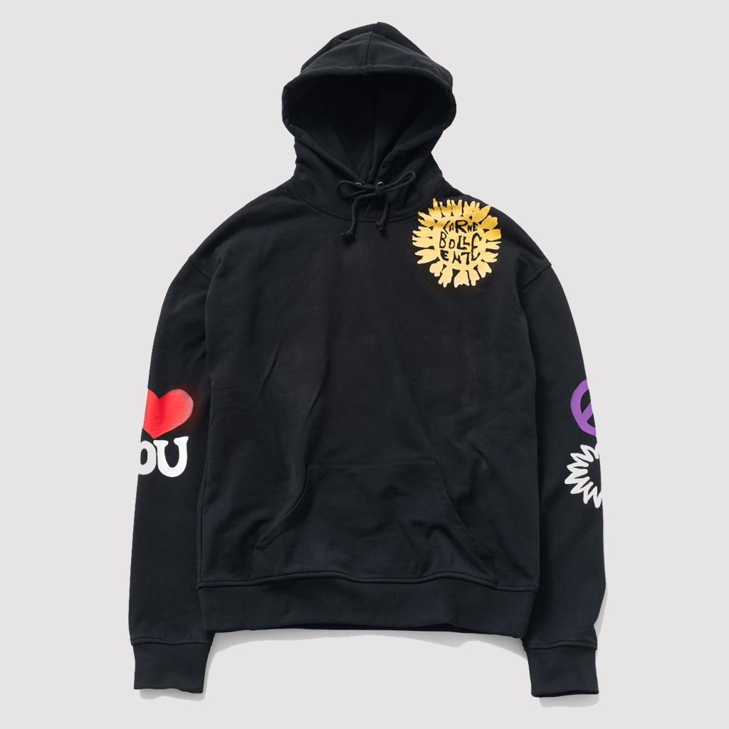 Happy Ending Hoodie Black