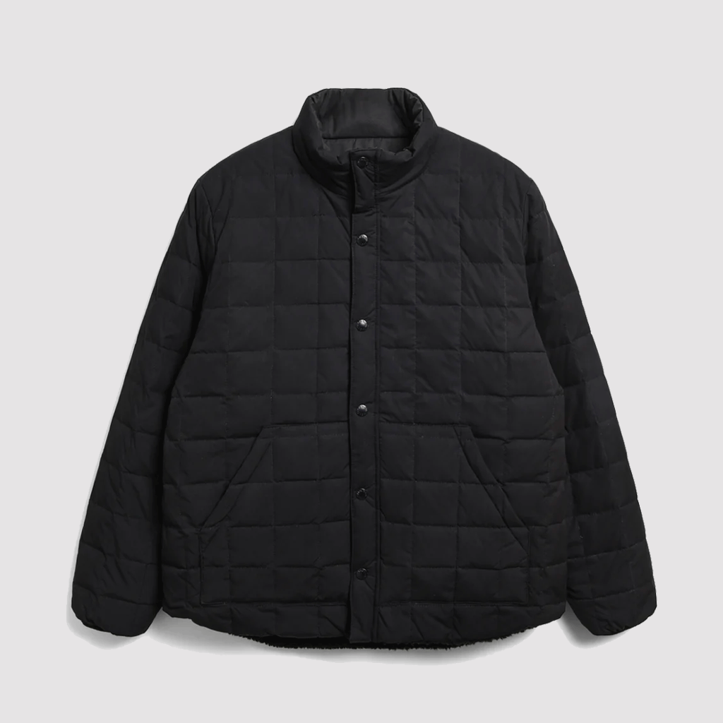 Reversible Mountain Down Jacket Black