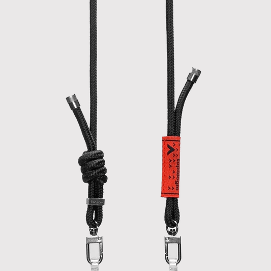 Topologie 6.0mm Rope Strap Black Solid