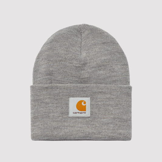 Acrylic Watch Hat Grey Heather