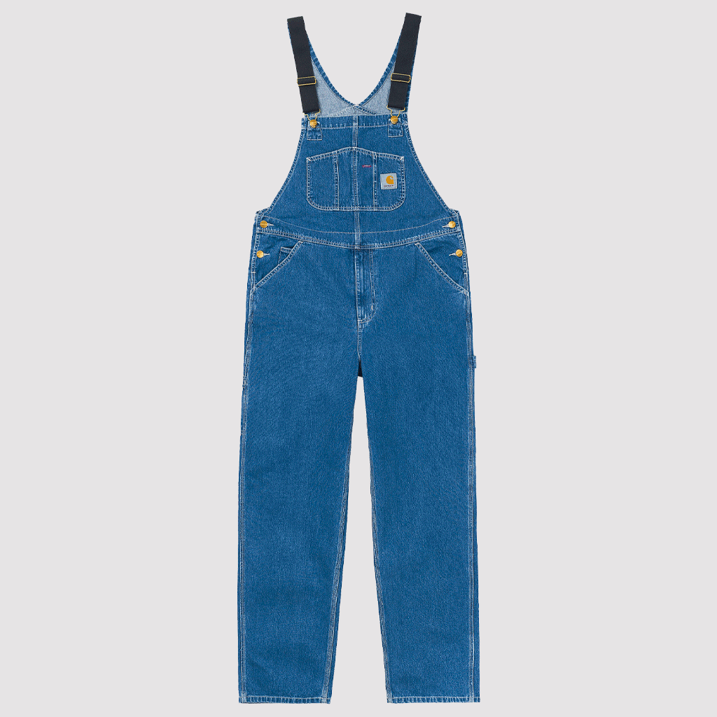 Bib Overall Blue Stone Washed