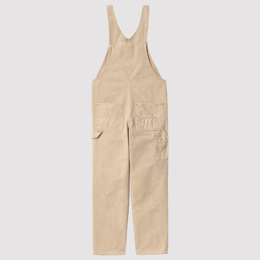 Bib Overall Dusty H Brown Faded