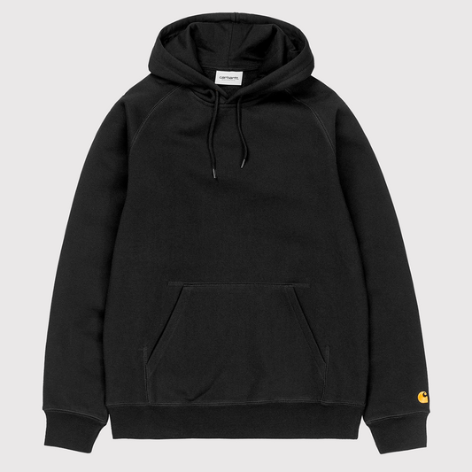 Hooded Chase Sweat Black / Gold
