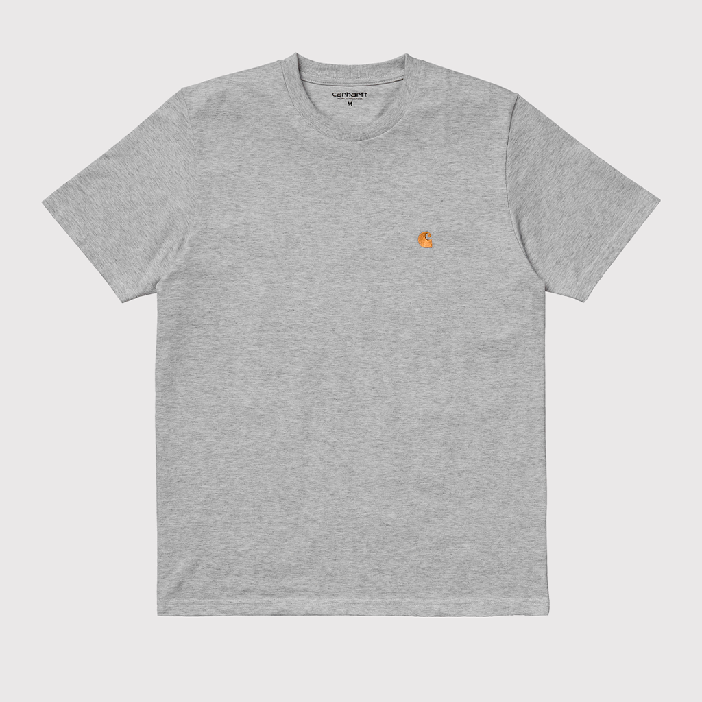 S/S Chase T-Shirt Grey Heather / Gold