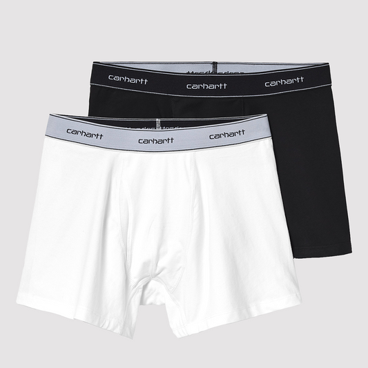 Cotton Trunks Black / White