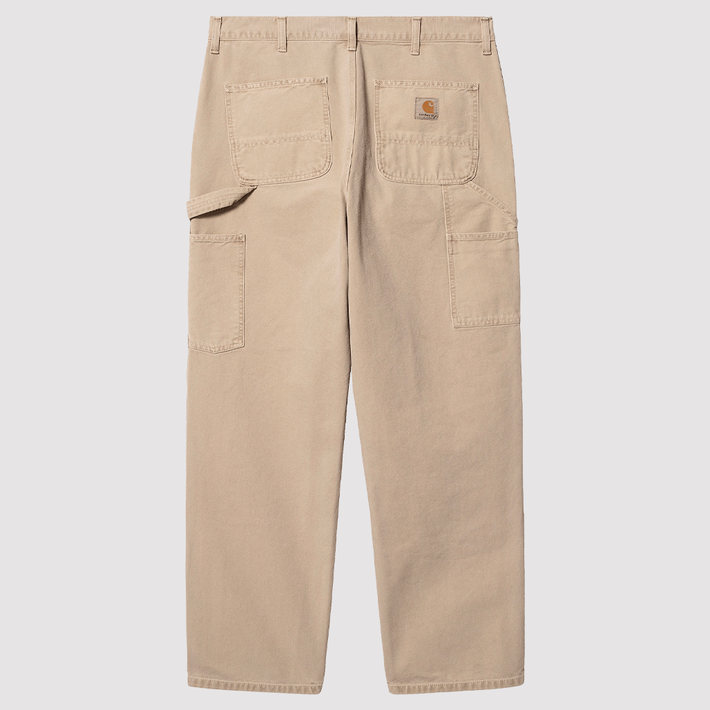 Double Knee Pant Dusty H Brown faded