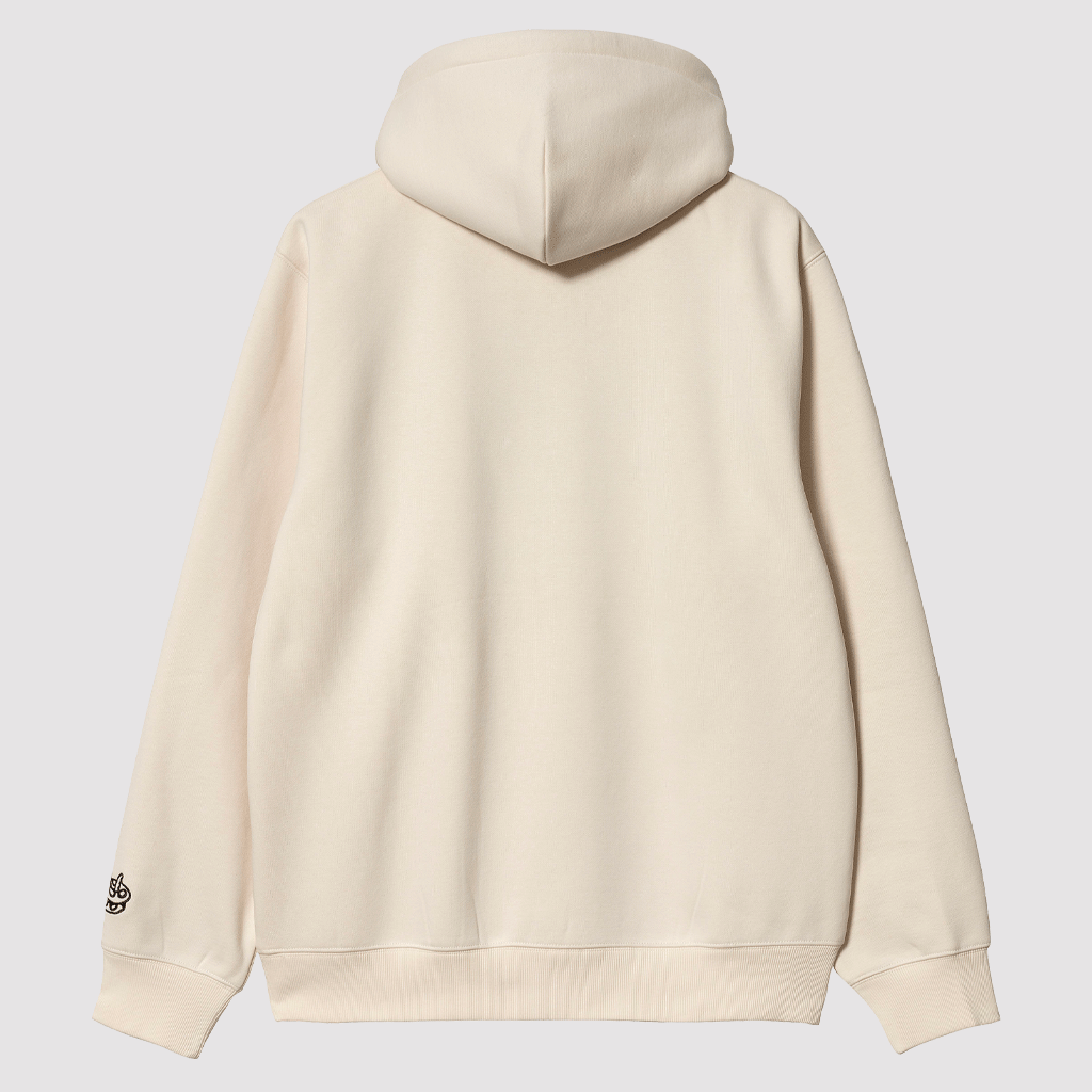 Hooded Souvenir Valley Sweat Natural / Black