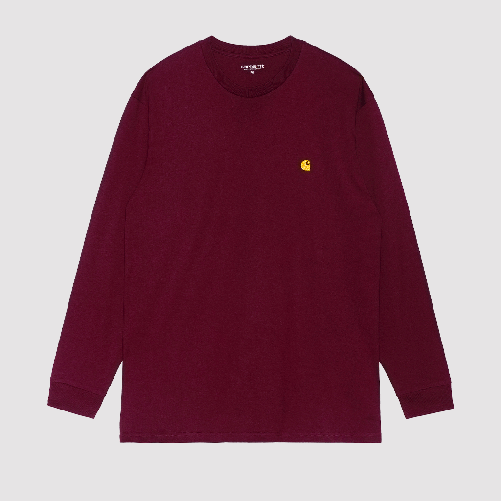 L/S Chase T-Shirt Jam / Gold
