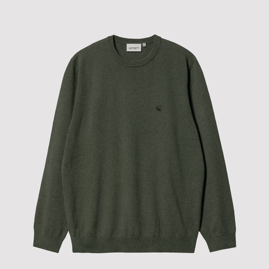 Madison Sweater Boxwood / Black