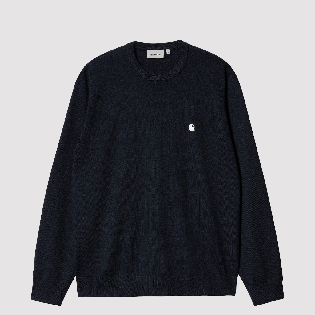 Madison Sweater Dark Navy / Wax