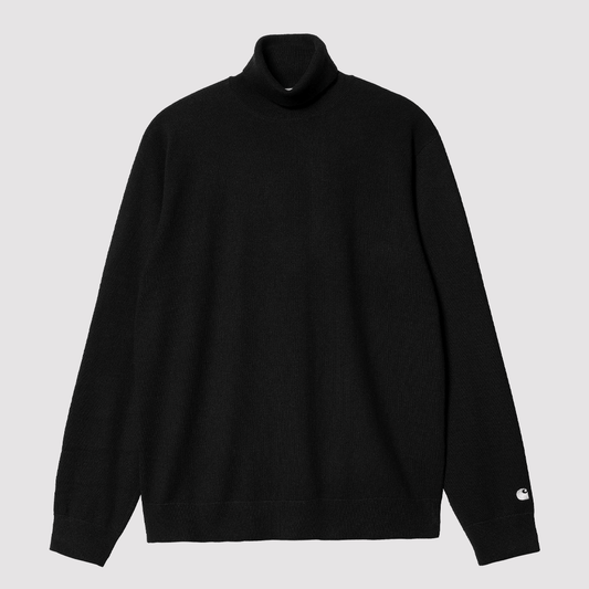 Madison Turtleneck Sweater Black / Wax