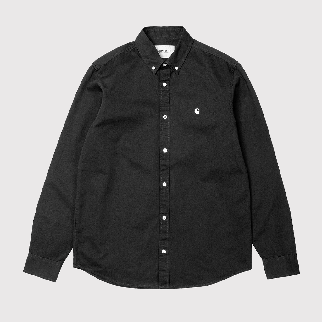 L/S Madison Shirt Black / Wax