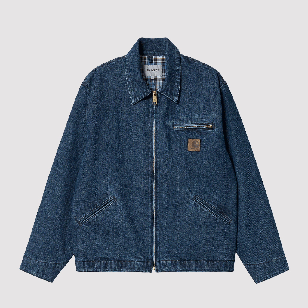 Rider Jacket Blue Stone Washed