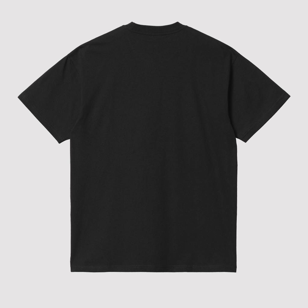 S/S Lasso T-Shirt Black / White
