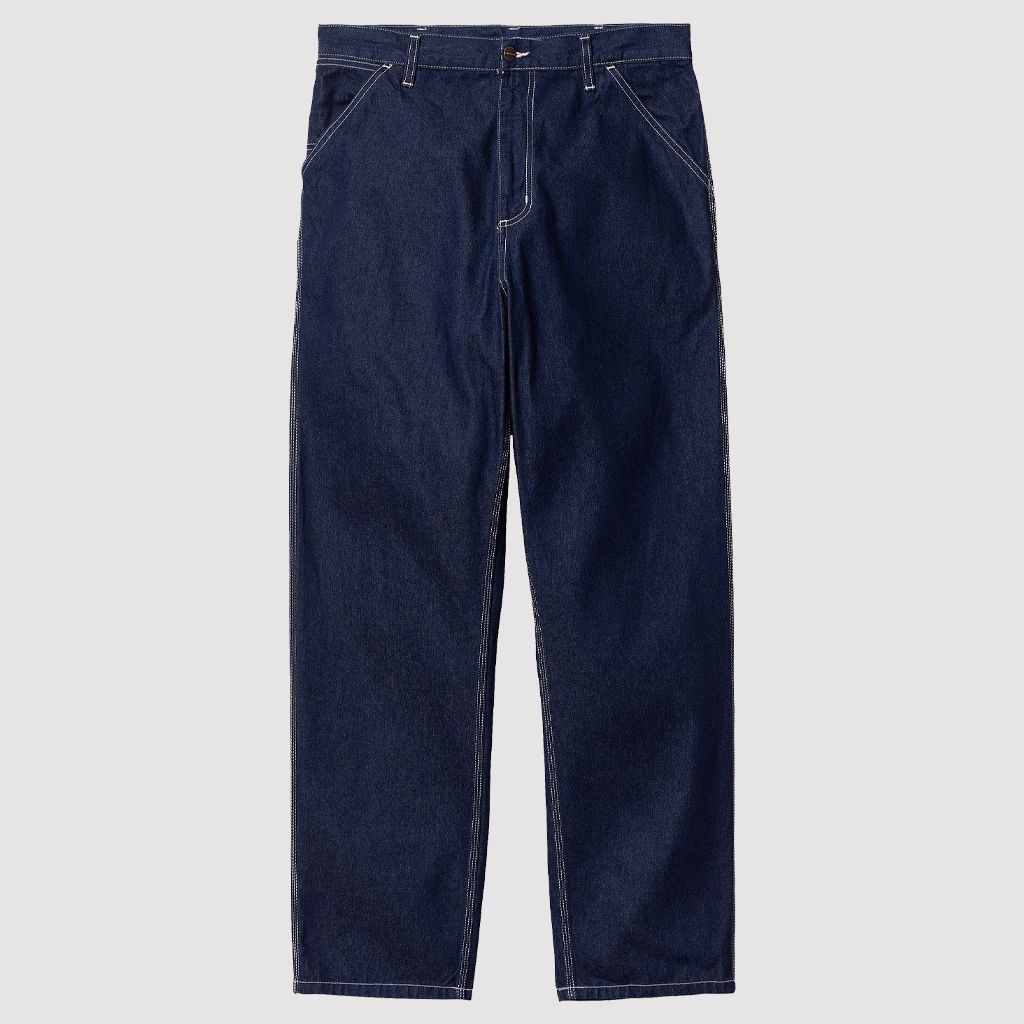 Simple Pant Blue One Wash