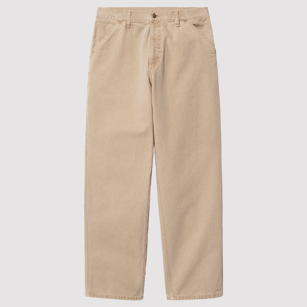 Single Knee Pant Dusty H Brown Faded