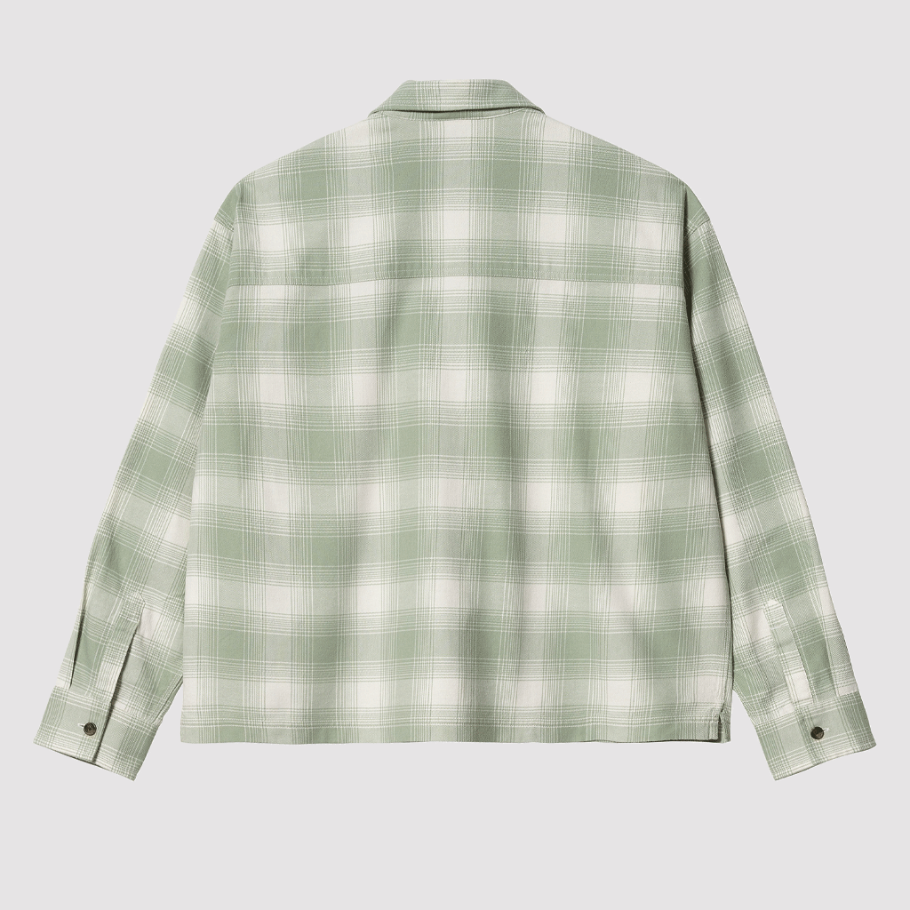 W' L/S Deaver Shirt Check Misty Sage