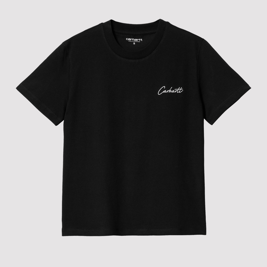 W' S/S Tapoka T-Shirt Black / White