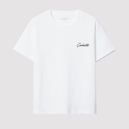 W' S/S Tapoka T-Shirt White / Black