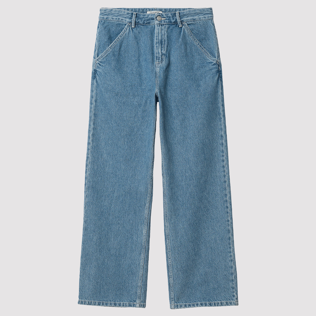 W' Simple Pant Blue Stone Washed